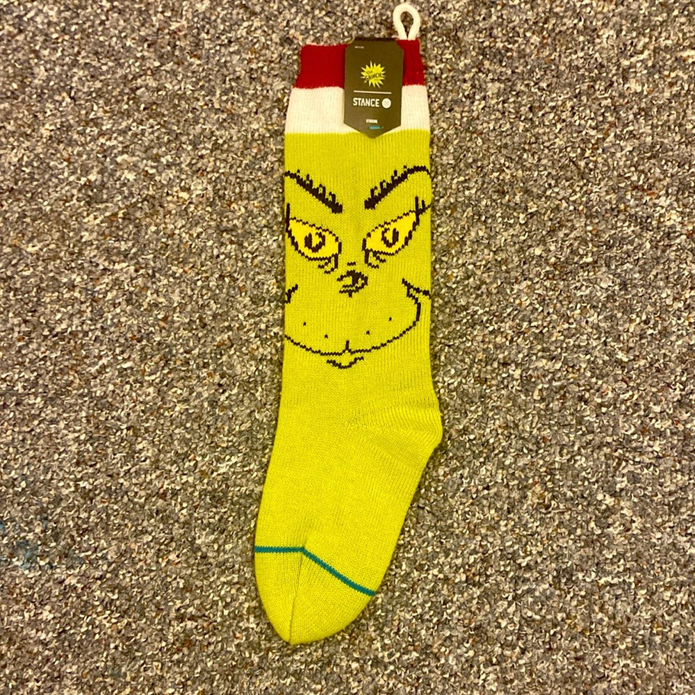 Stance Grinch Christmas Stocking